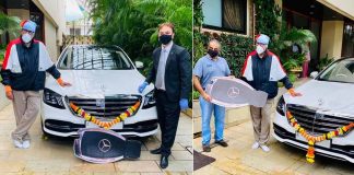 Amitabh Bachchan Mercedes S Class home delivery