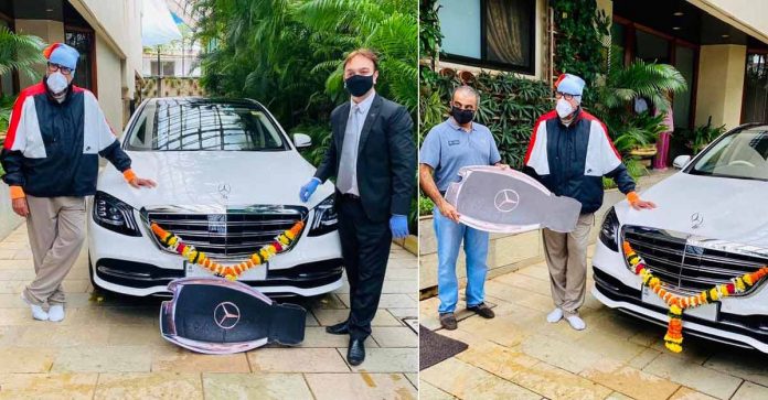 Amitabh Bachchan Mercedes S Class home delivery