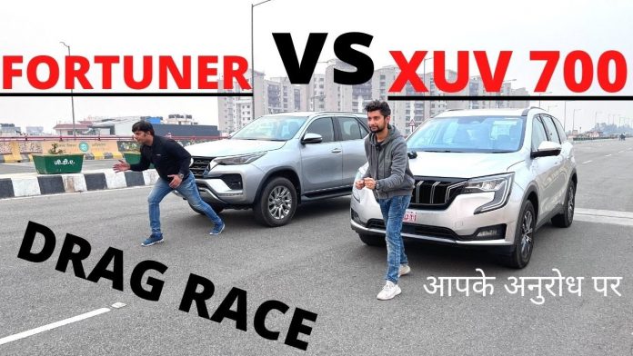 XUV 700 vs Fotuner Drag Race