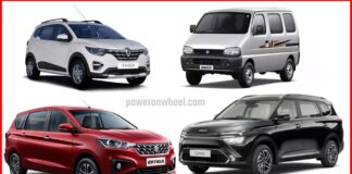 7 Seater Cars in India