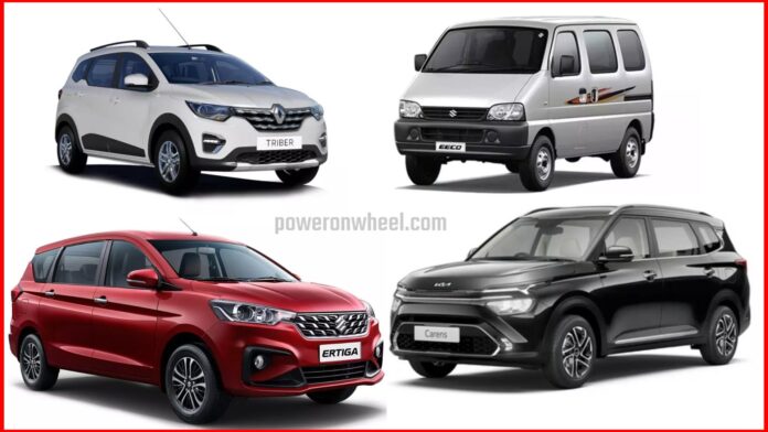 7 Seater Cars in India