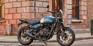 Royal enfield hunter makes new record