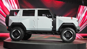Mahindra thar 5-door design pattern 