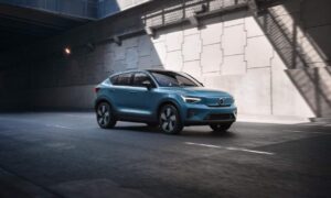 volvo c40 recharge design pattern