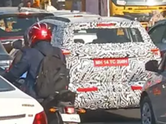 Skoda की धांसू कॉम्पैक्ट SUV टेस्टिंग के दौरान आई नजर