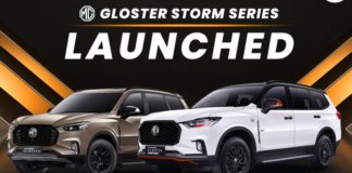 MG Motors ने इंडिया में Gloster की Storm Series को किया लॉन्‍च