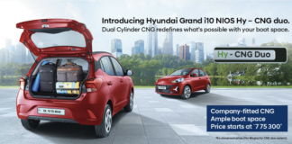 Hyundai Grand i10 Nios डुअल-सिलेंडर CNG हुई लॉन्च