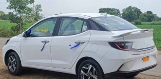 Hyundai Aura Hy-CNG का E वेरिएंट हुआ लॉन्च, कीमत 7.48 लाख