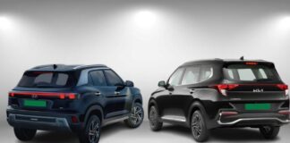 Carens EV और Creta EV टेस्टिंग के दौरान वाराणसी में एक साथ हुई स्पॉट