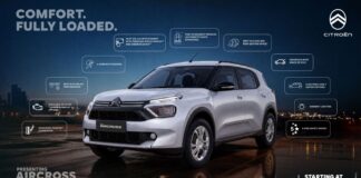 Citroën India launches limited-run Aircross Comfort Edition, brings premium features to base trims