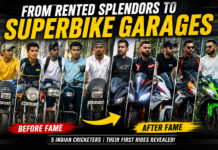 From Rented Splendors to Superbike Garages: What 5 Indian Cricketers Rode Before Fame