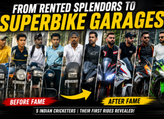 From Rented Splendors to Superbike Garages: What 5 Indian Cricketers Rode Before Fame