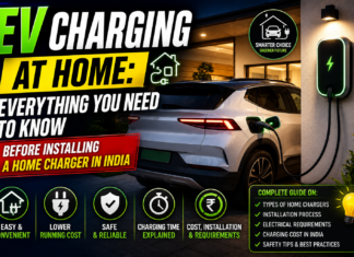 EV Charging at Home: Everything You Need to Know Before Installing a Home Charger in India
