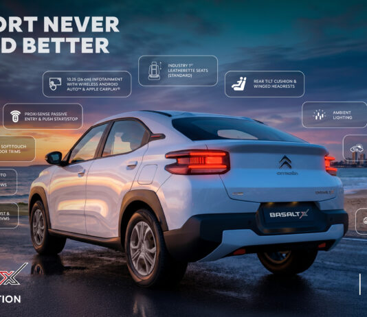 Citroën India Expands Comfort Edition Line-up with Basalt X, Adds Premium Interiors and Thoughtful Features
