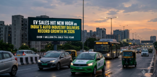 EV Sales Hit New High as India’s Auto Industry Delivers Record Growth in 2026