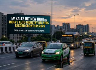 EV Sales Hit New High as India’s Auto Industry Delivers Record Growth in 2026