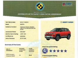 Maruti Suzuki’s New Brezza Earns 5-Star Bharat NCAP Rating; Packs 6 Airbags and Advanced Safety Tech as Standard