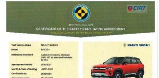 Maruti Suzuki’s New Brezza Earns 5-Star Bharat NCAP Rating; Packs 6 Airbags and Advanced Safety Tech as Standard