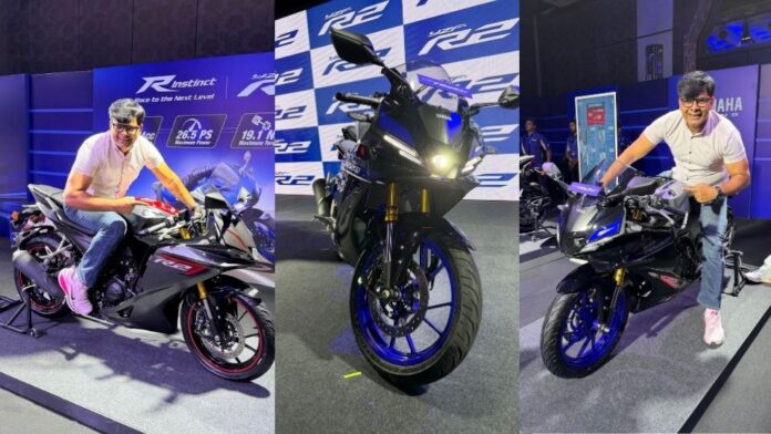 yamaha launched r2 in indian makret Yamaha launches r2