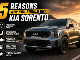 5 reasons why you should buy the Kia Sorento