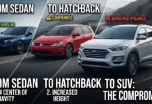 From Sedan to Hatchback to SUV: The Design Compromises that Make your Crossover worse to drive