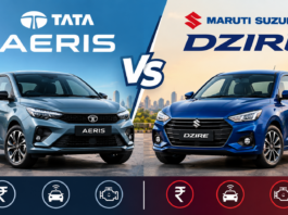 2026 Tata Aeris vs Maruti Dzire: Price, Features, Engine Compared- Which Compact Sedan Reigns Supreme?