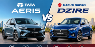 2026 Tata Aeris vs Maruti Dzire: Price, Features, Engine Compared- Which Compact Sedan Reigns Supreme?