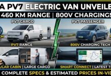 Kia PV7 Electric Van Unveiled With 460 Km Range, 800V Charging