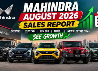 Mahindra SUV Sales Rise 57% in August 2026: Scorpio Leads, Electric Models Cross 8,000 Units