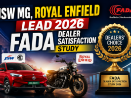 JSW MG, Royal Enfield lead 2026 FADA dealer satisfaction study