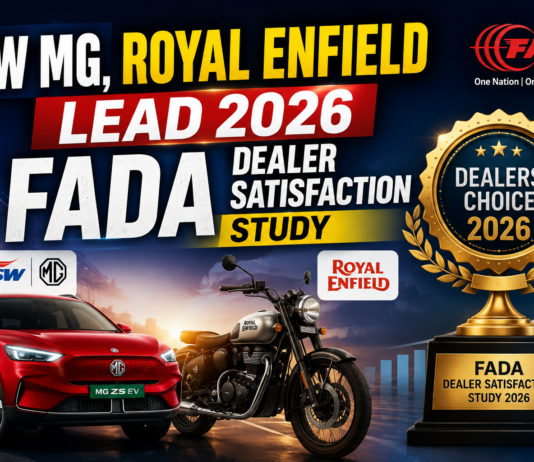 JSW MG, Royal Enfield lead 2026 FADA dealer satisfaction study