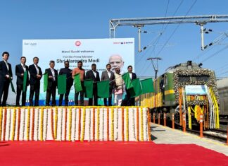 Maruti Suzuki Crosses 1 Million Vehicle Dispatches on Rail from Gujarat and Manesar Sidings