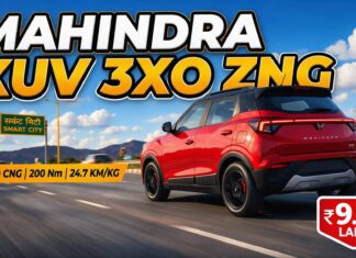 MAHINDRA XUV 3XO ZNG LAUNCHED AT RS. 9.99 LAKH – India’s First Turbo-CNG SUV With 200 Nm Torque