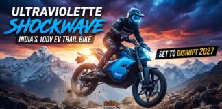 Ultraviolette Shockwave: India’s 100V EV Trail Bike Set to Disrupt 2027