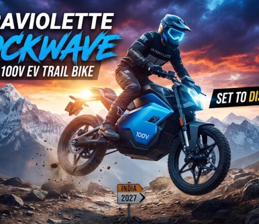 Ultraviolette Shockwave: India’s 100V EV Trail Bike Set to Disrupt 2027